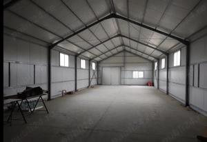 Hală metalică industrială NOUĂ, vânzare sau închiriere cu destinație producție și depozit