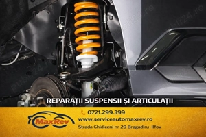 Service auto MaxRev - reparatii suspensii si articulatii