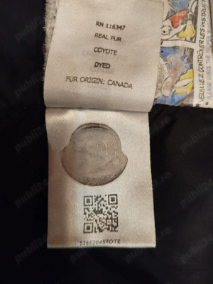 Geaca originală Moncler  - imagine 5