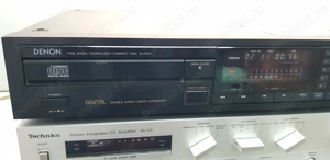 Denon DCD-1500 CD Player Audiofil DAC Burr Brown PCM54 - imagine 2