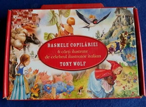 Set carti pentru copii + Cutie cadou - Basmele copilariei - 6 volume