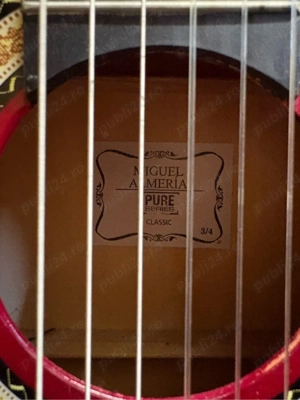 Chitara clasica 3 4 Miguel Almeria Pure Series