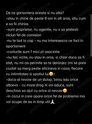 Inchiriez garsoniera-proprietar, Insula de Agrement, Cora, Adriatica - imagine 4