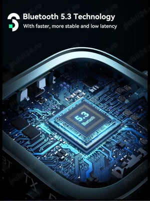 Adaptor Bluetooth 5.3 SOOMFON   Transmițător & Receptor 2 în 1, cu Ecran LCD și Conectare Duală (Pen - imagine 5