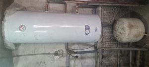 Cazan pe lemne Junkers 25 kW COMPLET + boiler, functional