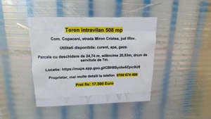Terenuri pentru investiții in Copaceni, Ilfov   oportunitate rară, cu potențial de profit ridicat - imagine 3