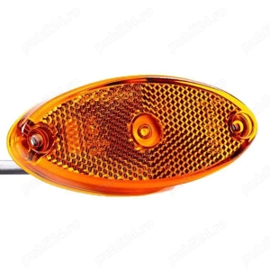 Lampa gabarit ovala 102x45 cu LED, ALBA si GALBENA, FT-061/ FT 061 Fristom - imagine 6