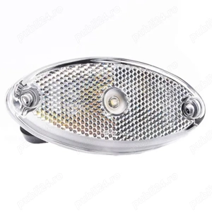 Lampa gabarit ovala 102x45 cu LED, ALBA si GALBENA, FT-061/ FT 061 Fristom - imagine 2