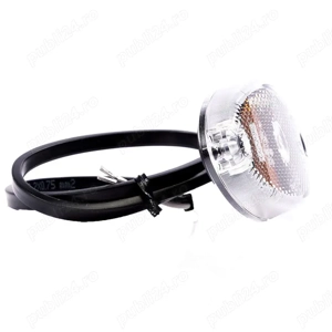 Lampa gabarit ovala 102x45 cu LED, ALBA si GALBENA, FT-061/ FT 061 Fristom - imagine 3