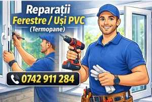 Reparatii termopane, plase insecte