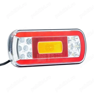 Lampa spate 220x100, 6 functii, cu mers inapoi si numar, LED, FT-130 Fristom, FT 130 - imagine 2