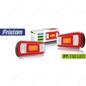 Lampa spate 220x100, 6 functii, cu mers inapoi si numar, LED, FT-130 Fristom, FT 130 - imagine 3