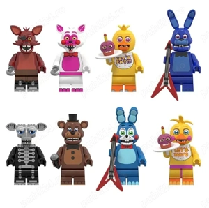 Set 8 Minifigurine tip Lego Five Nights At Freddy's pack8 (FNAF8)