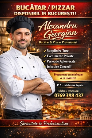 Colaborări Horeca Bucătar Pizzar 