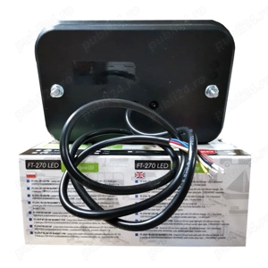 Lampa spate 200x130, LED, 6 functii, cu numar si mers inapoi, FT-270 Fristom, FT 270 cu cablu - imagine 6