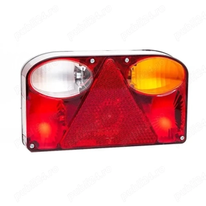 Lampa spate 238x138, 5 functii cu triunghi si ceata/mers inapoi, FT-088 Fristom, FT 088