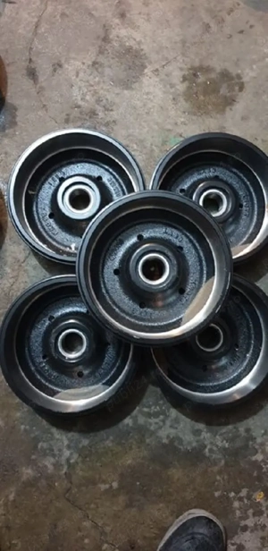 Tambur KNOTT 200 mm, rulment compact, punte 1350 kg - imagine 3