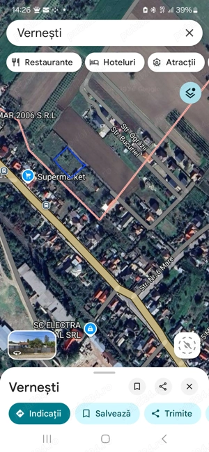 Particular, vând teren intravilan 2053 mp, în sat Vernesti jud Buzău  - imagine 2