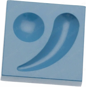 Magnet decorativ Yang   Bleu Jean