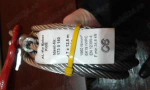 Cablu tractare ALKO 12 metri lungime, grosime 7 mm pt platforme - imagine 2