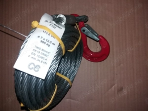 Cablu tractare ALKO 12 metri lungime, grosime 7 mm pt platforme - imagine 4