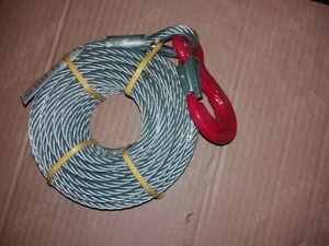 Cablu tractare ALKO 12 metri lungime, grosime 7 mm pt platforme - imagine 5