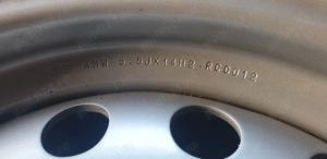 Jante remorci pe 14, dimensiune 5,5j x 14h2, divizare 5x112 - imagine 3