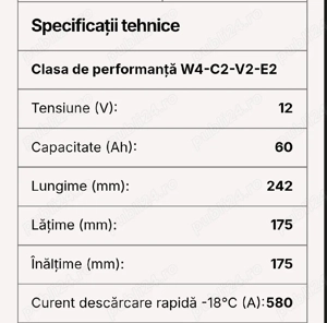 Baterie auto garantie 3 luni  - imagine 4