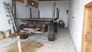 Remorca 12 tone, cu un cilindru, basculare pe trei parti - imagine 4