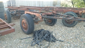 Remorca 12 tone, cu un cilindru, basculare pe trei parti - imagine 6