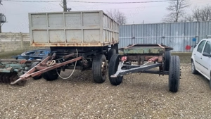 Remorca 12 tone, cu un cilindru, basculare pe trei parti - imagine 10