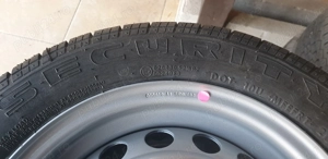 195 50 13 C SECURITY, roata rezerva noua pt trailer/remorca/platforma - imagine 5