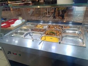 vitrina calda masa bain marie