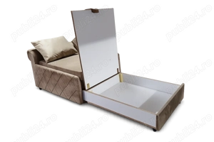 Pat Extensibil Extra Bed Profesional.Fotoliu Extensibil Premium HoReCa - imagine 4