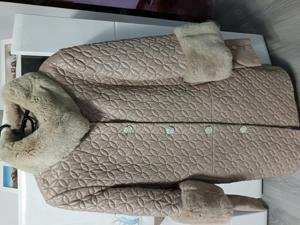 Haina piele naturala și blană  - imagine 3