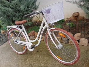 Bicicletă damă PEGASUS,cu 7 vit Nexus,frână la picior ! - imagine 4