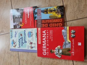 Set 4 cărți pentru învățarea limbii germane   stare foarte bună