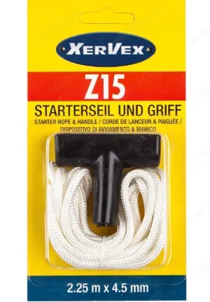 Sfoară Pornire Împletită cu Mâner, 2.2 m, 4.5 mm   Universal pentru motoare