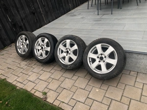 Jante Vw, Audi  5X112  + Anvelope Iarna 205/55/R16 - imagine 3