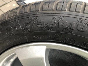 Jante Vw, Audi  5X112  + Anvelope Iarna 205/55/R16 - imagine 5