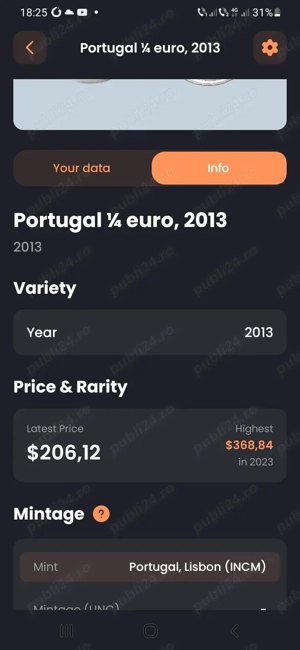 Moneda nazista bid 1500 lei - imagine 3