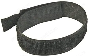 Fixman 138113   Set 10 bride reutilizabile cu scai, 300 mm, negru