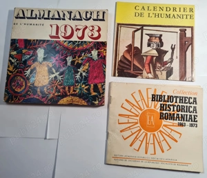 revista  Almanach de L'Humanité  - 1973 (+ calendar) + Bonus
