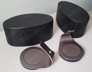 Onkyo SLM-301 Boxe Sateliți + Stative Metalice Originale - imagine 2
