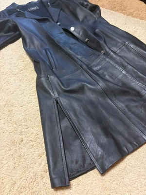 Haină piele damă - imagine 2