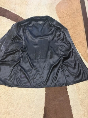 Haină piele damă - imagine 5