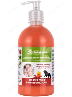 Crema reumatica Puterea Calului cu Chilli 500ml