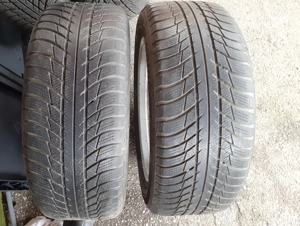 2 anvelopă 215/55 R17 Bridgestone M+S cauciucuri 215 55 17 MS - imagine 5