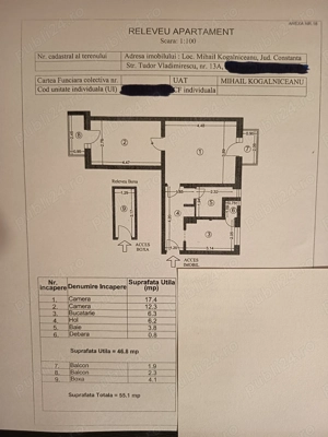 Apartament 2 camere | Etaj 2 | 2 balcoane | Centrală gaz | Zonă excelentă   - imagine 5