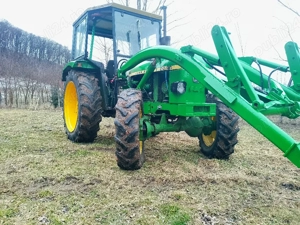 vind tractor John Deere cu frontala 4x4  - imagine 4